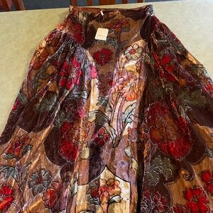 Velvet Petals Maxi Skirt by Free People